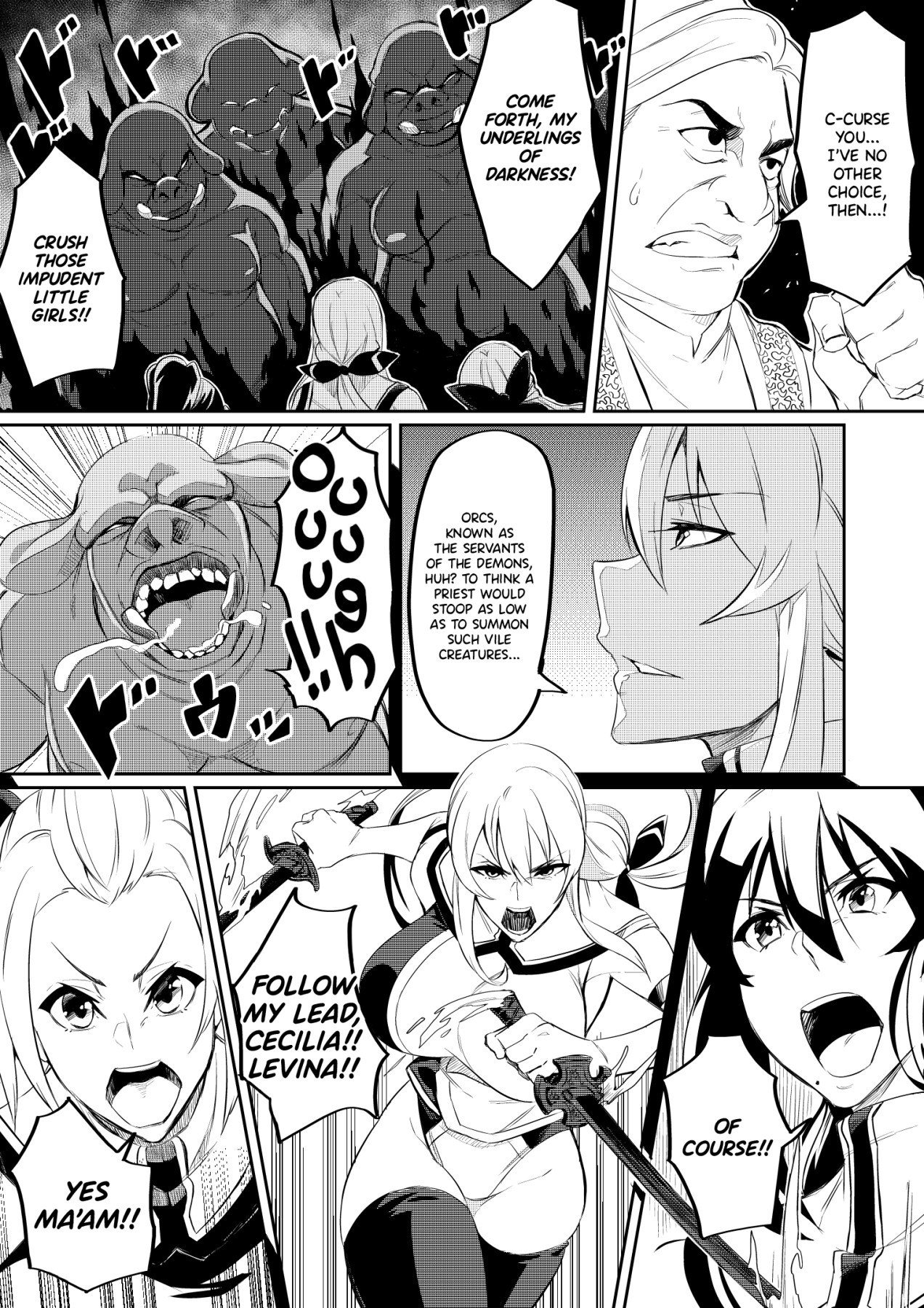 Hentai Manga Comic-Demon Slaying Battle Princess Cecilia-Chapter 1-6-15